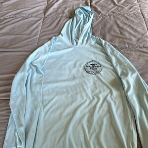 Light Blue Hoodie Shirt